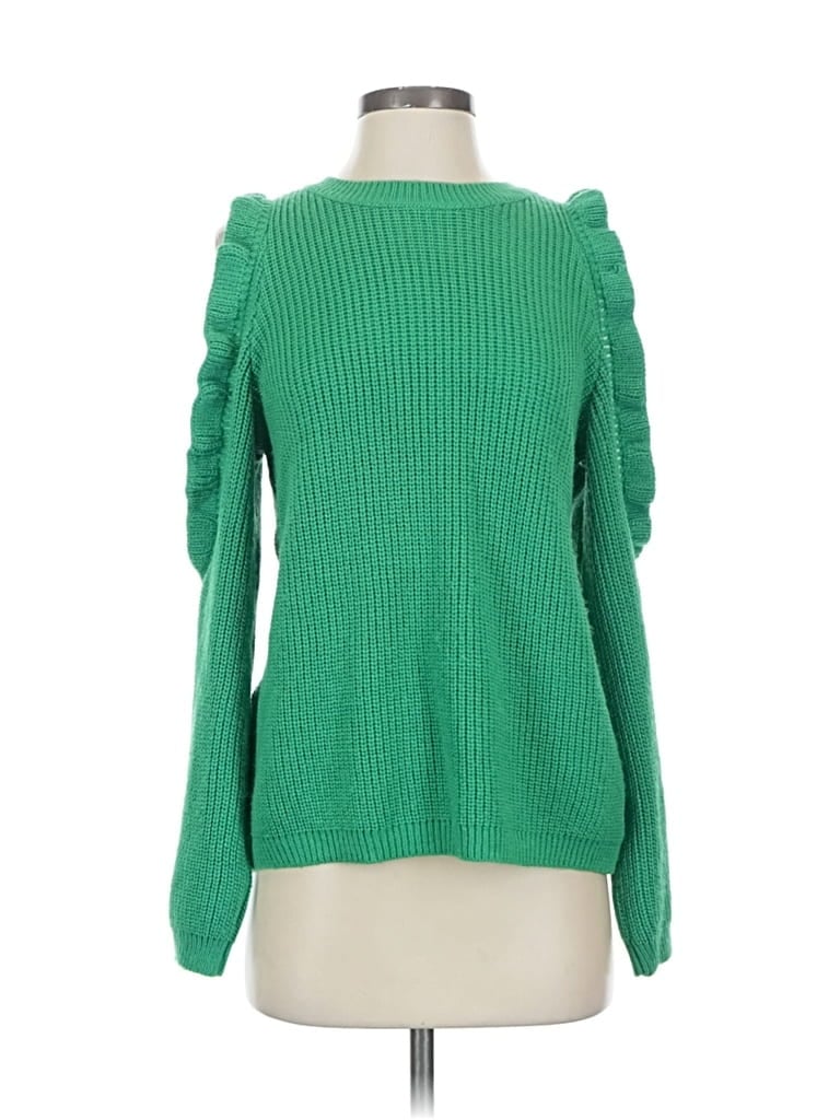 Pre-owned Asos Design Pullover Sweater In Green