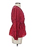 Rungolee Red Long Sleeve Blouse Size S - photo 4