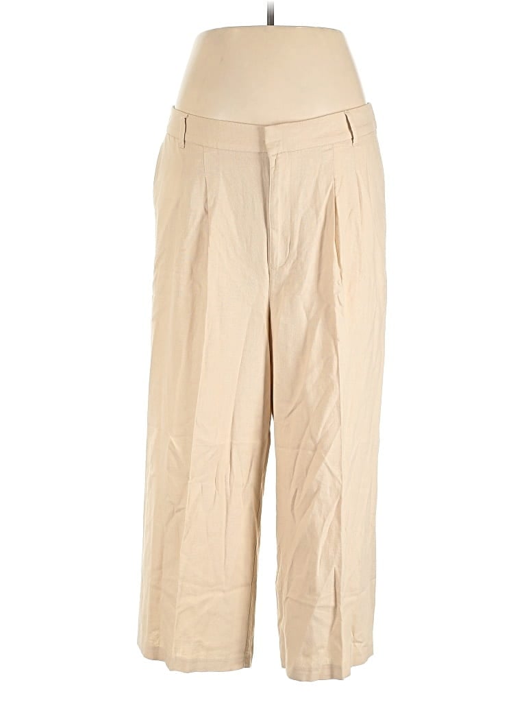 Pre-owned Old Navy Khaki Pant In Brown