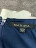 Marina 100% Polyester Solid Blue Cocktail Dress Size 4 - photo 6