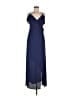 Express 100% Polyester Blue Cocktail Dress Size 6 - photo 1