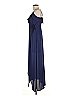 Express 100% Polyester Blue Cocktail Dress Size 6 - photo 5