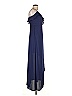 Express 100% Polyester Blue Cocktail Dress Size 6 - photo 4