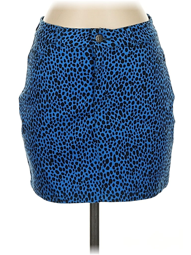 Click to view more detailed imagery on our partner's website Pre-owned Motel Casual Skirt In Blue