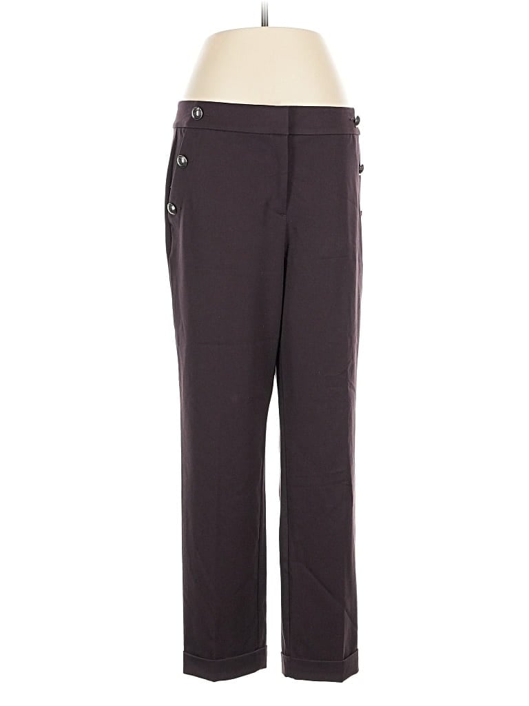 Pre-owned Ann Taylor Loft Dress Pants In Purple