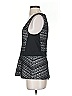 Deletta Black Sleeveless Blouse Size S - photo 5