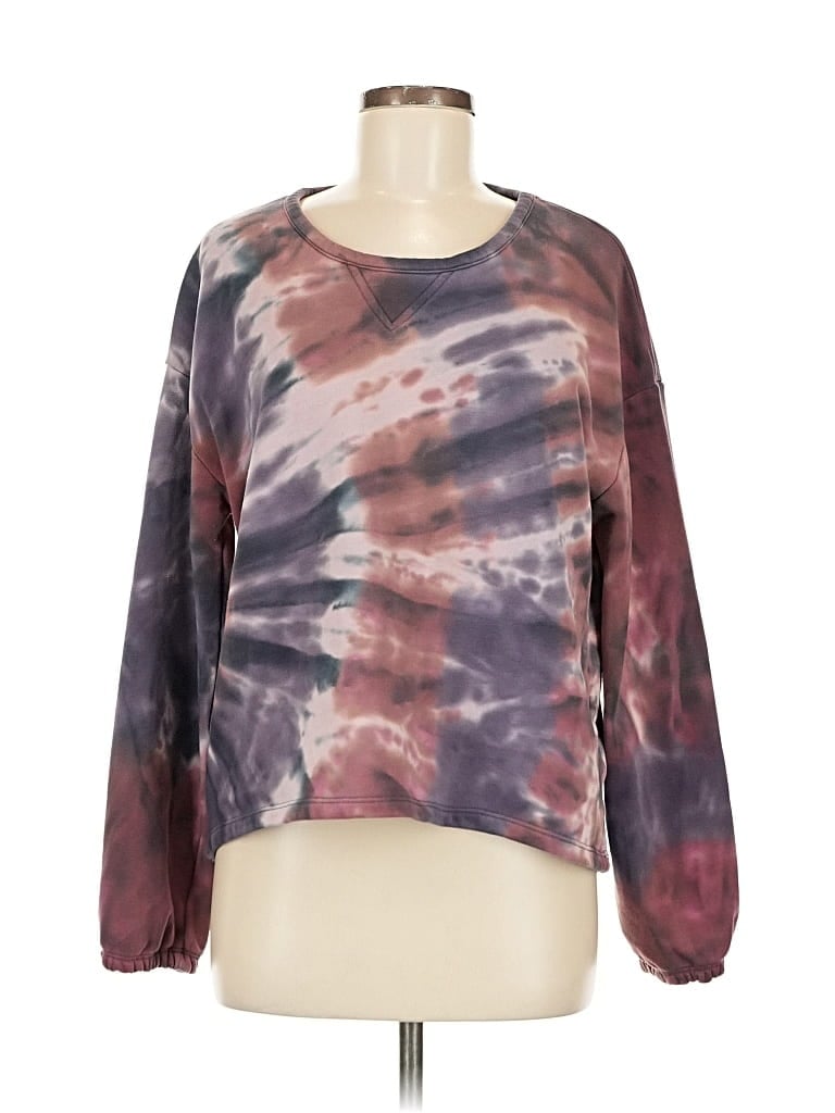 Pre-owned Chaser Sweatshirt In Burgundy