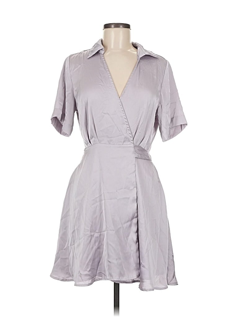 Pre-owned Vici Casual Dress In Purple