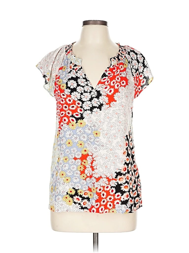 Pre-owned Sanctuary Short Sleeve Blouse In Pink