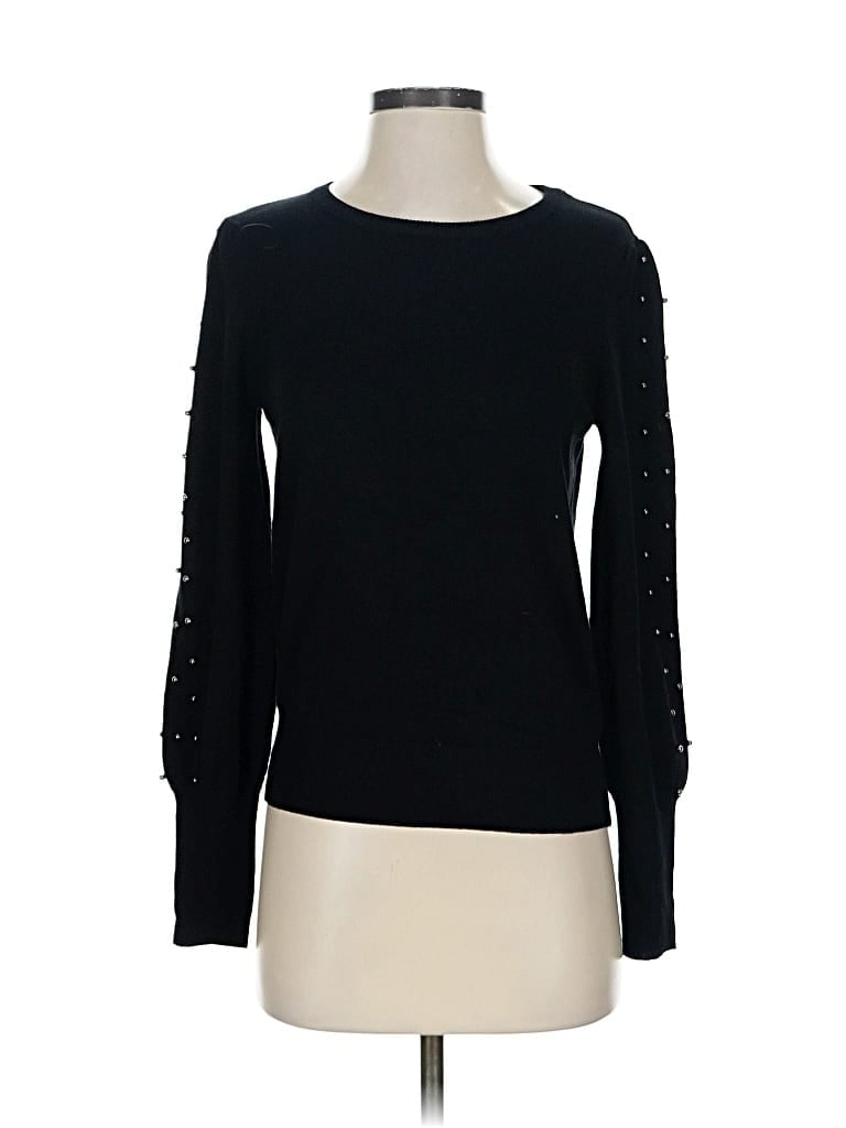 Click to view more detailed imagery on our partner's website Pre-owned Carmen Marc Valvo Pullover Sweater In Black
