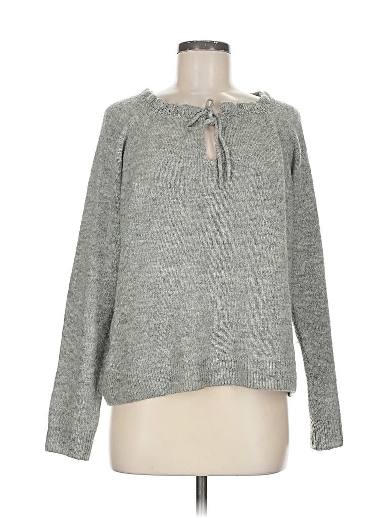 Pre-owned Mango Pullover Sweater In Gray