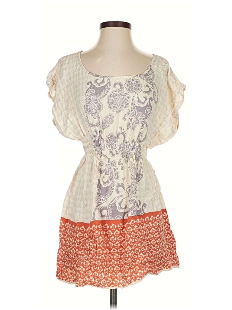 ANGIE Pre-owned Casual Dress In White