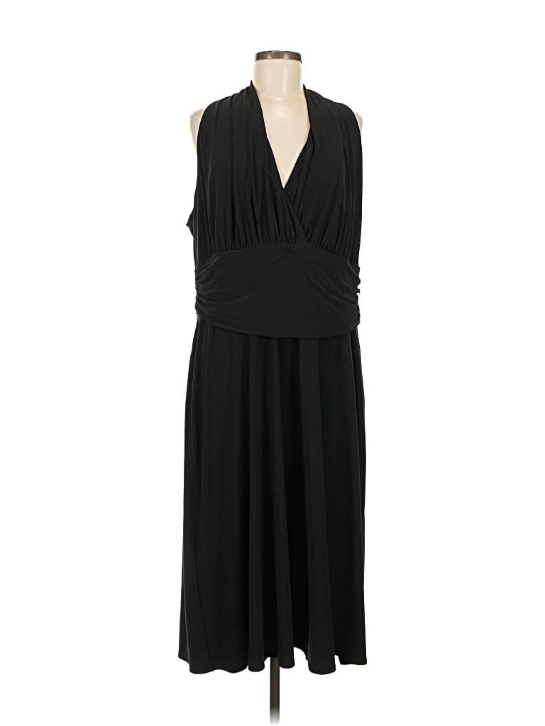 Pre-owned Evan Picone Cocktail Dress In Black