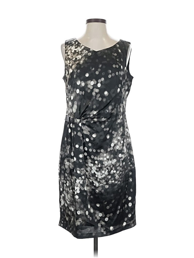 Pre-owned Marc New York Andrew Marc Cocktail Dress In Gray