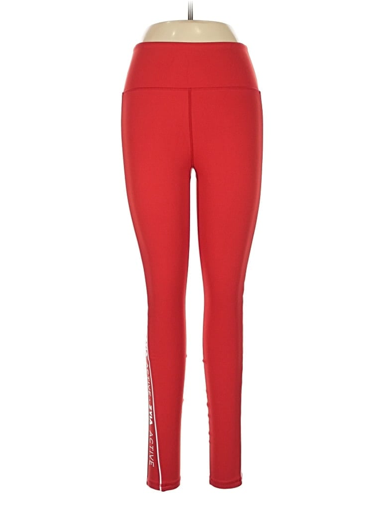 Pre-owned Zyia Active Active Pants In Red
