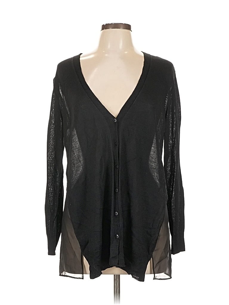 NIC + ZOE Pre-owned Long Sleeve Blouse In Black