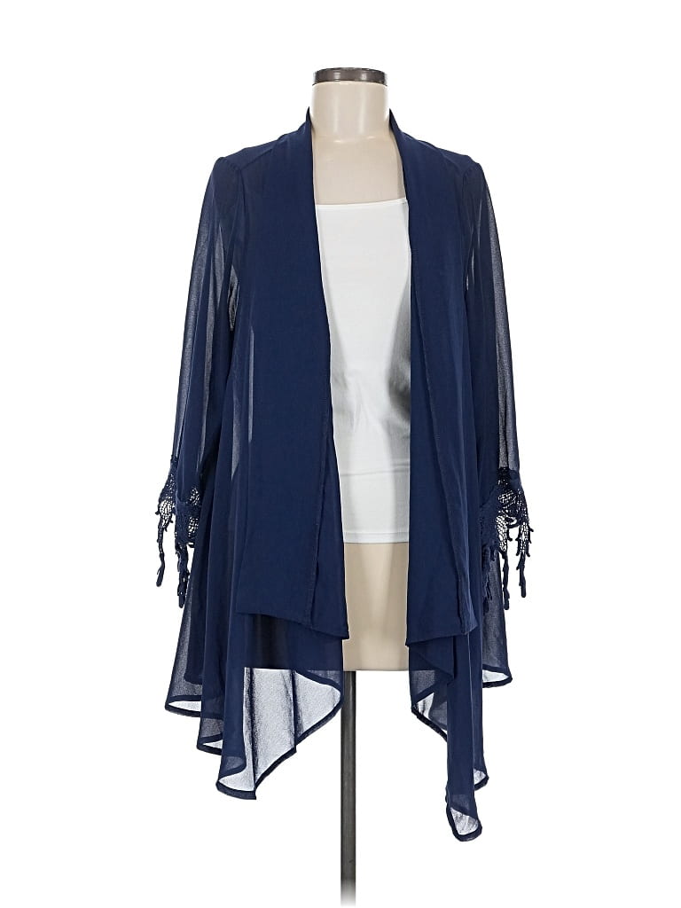 Pre-owned Alya Kimono In Blue