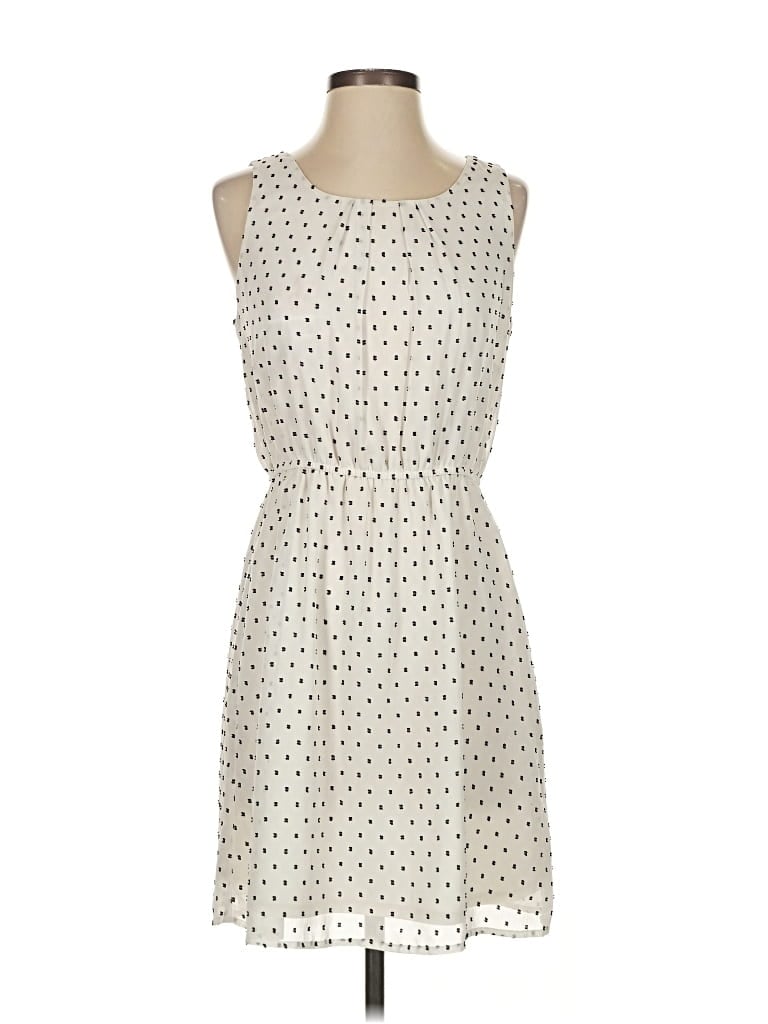 Pre-owned Elle Casual Dress In White