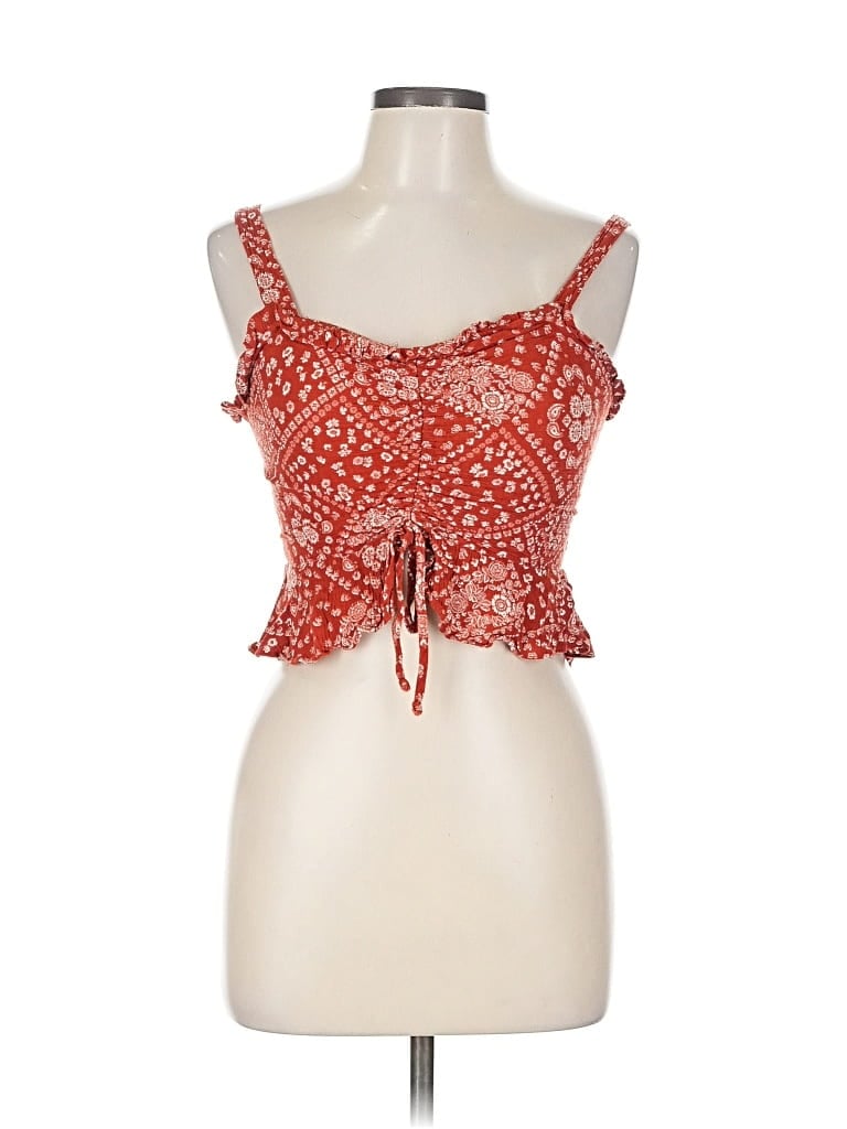 MERAKI Pre-owned Sleeveless Blouse In Red