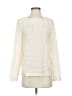 Ann Taylor Ivory Long Sleeve Blouse Size 0 - photo 1