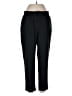 Adrienne Vittadini Black Track Pants Size L - photo 1