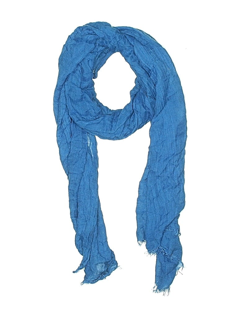 Pre-owned Unbranded Scarf In Blue