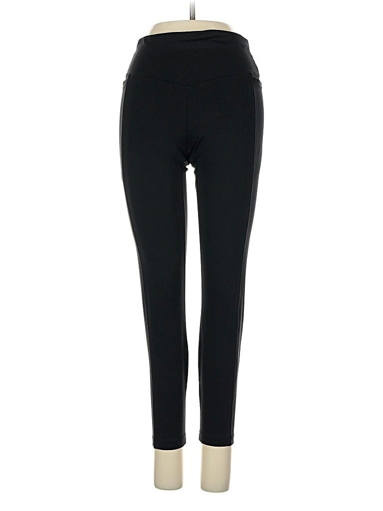 Pre-owned Victoria's Secret Pink Active Pants In Black