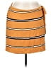 BP. Stripes Orange Casual Skirt Size L - photo 1