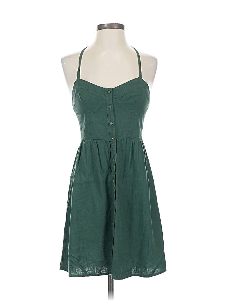 AERIE Pre-owned Casual Dress In Green