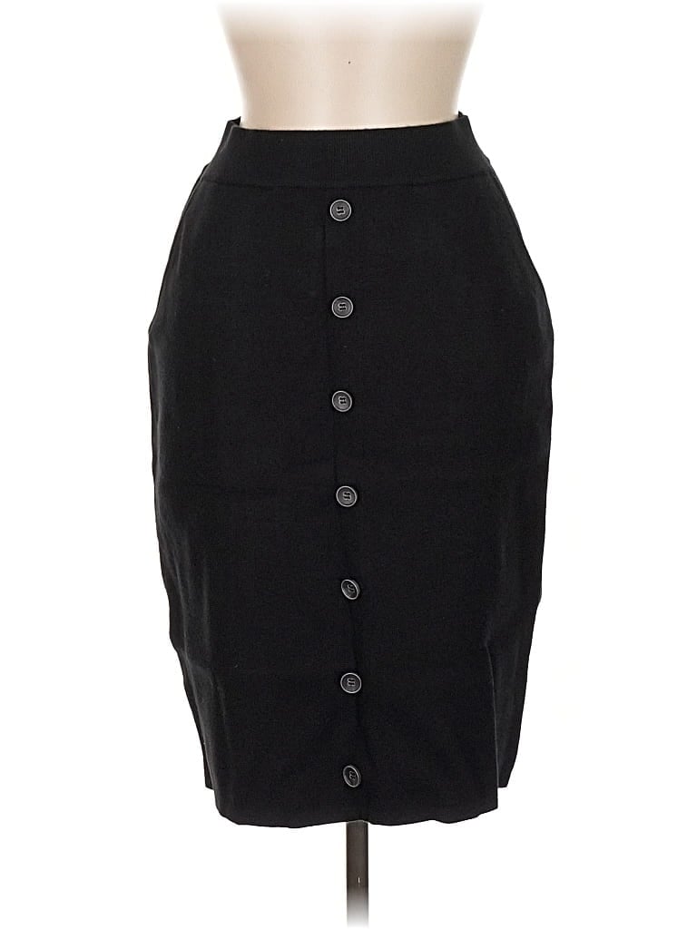 Pre-owned Zyia Active Formal Skirt In Black