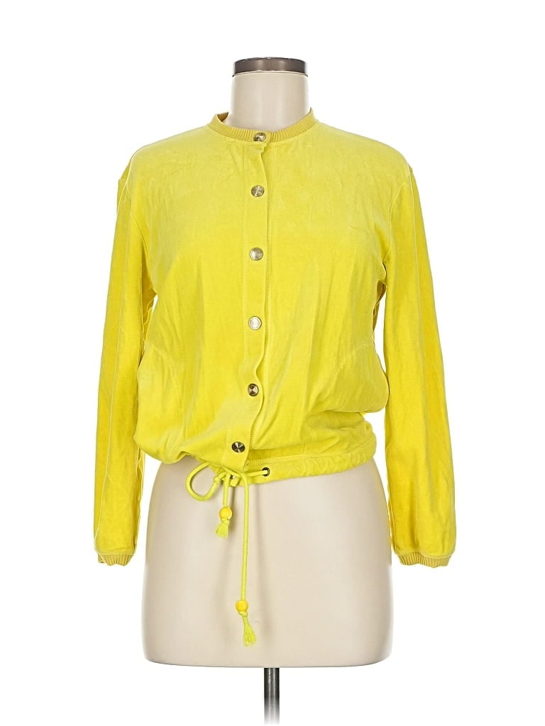 Click to view more detailed imagery on our partner's website Pre-owned Sonia Rykiel Cardigan Sweater In Yellow
