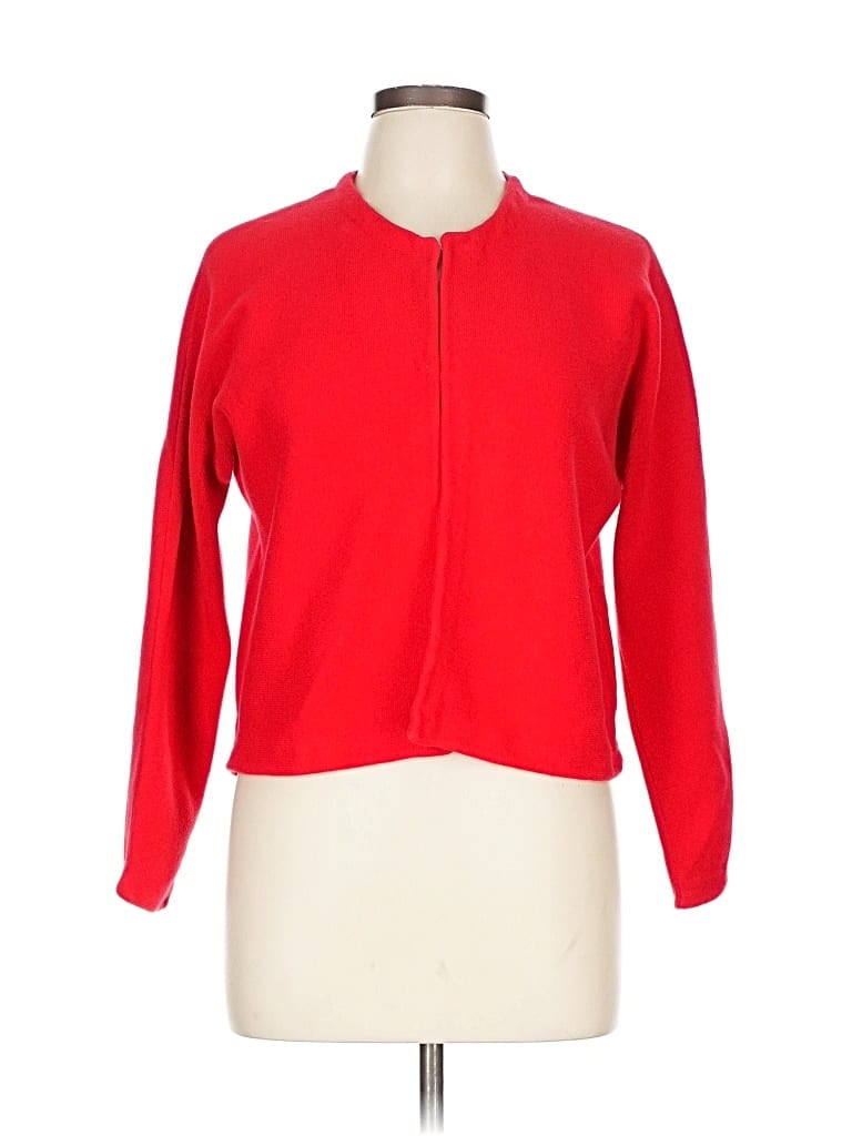 Click to view more detailed imagery on our partner's website Pre-owned Chico's Cardigan Sweater In Red