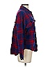 MICHAEL Michael Kors Plaid Red Blue Long Sleeve Button-Down Shirt Size S - photo 4