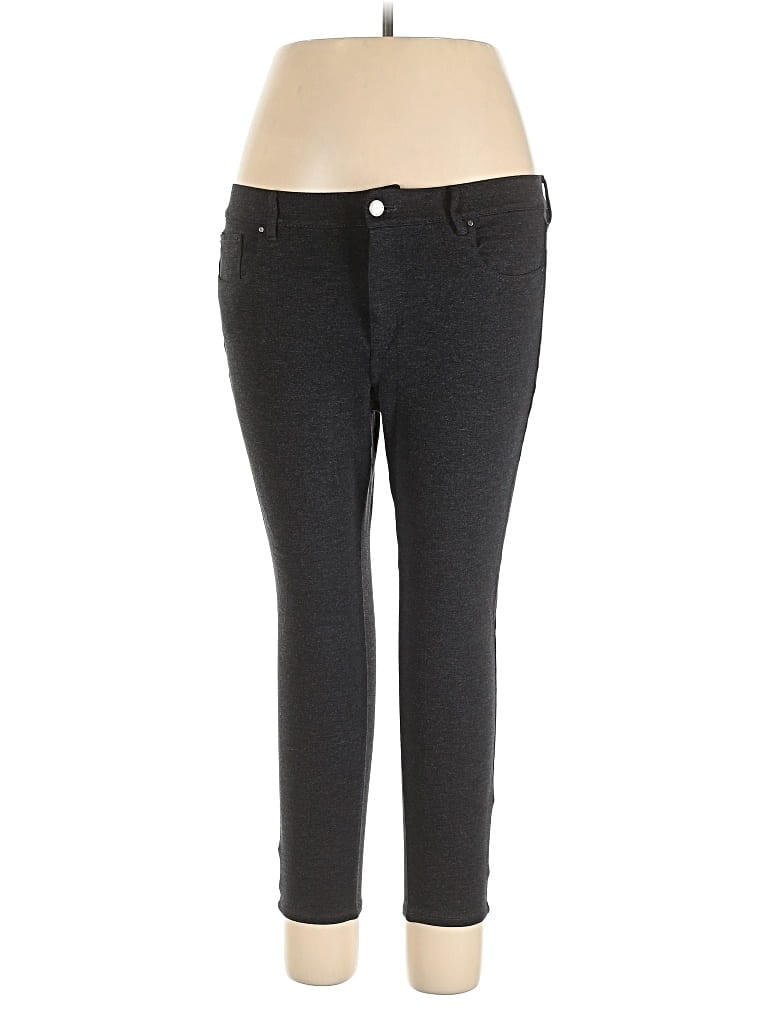 Pre-owned Ann Taylor Casual Pants In Gray