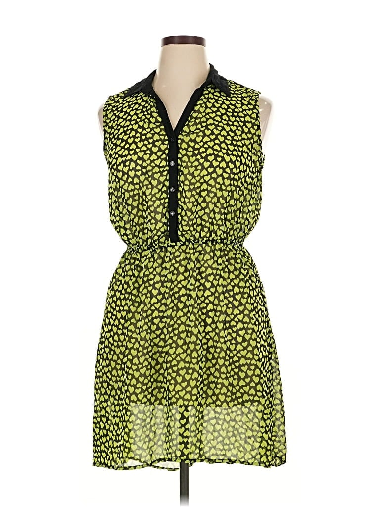 Pre-owned No Boundaries Casual Dress In Green