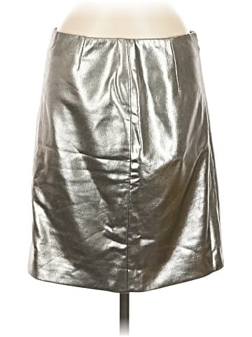 Akris Punto Faux Leather Skirt (view 1)