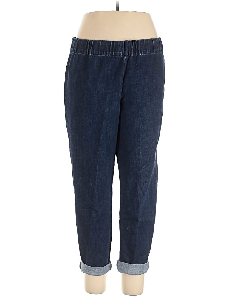 Pre-owned Soft Surroundings Casual Pants In Blue