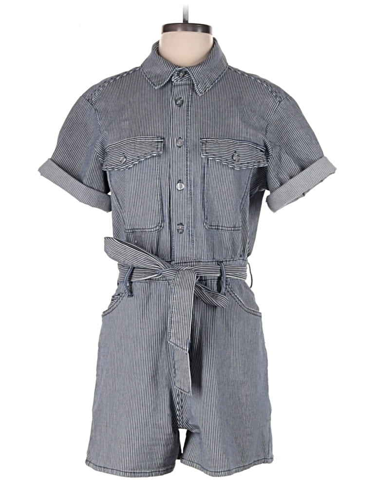 Pre-owned Universal Thread Romper In Gray