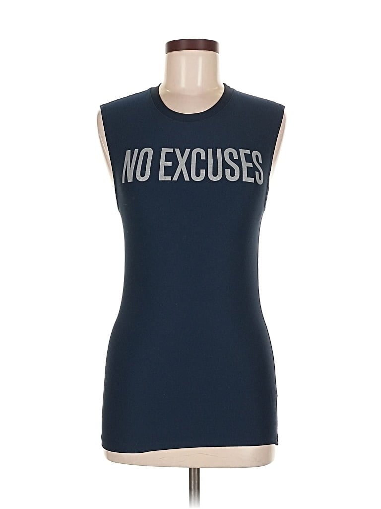 Pre-owned Badger Sport Sleeveless T-shirt In Blue