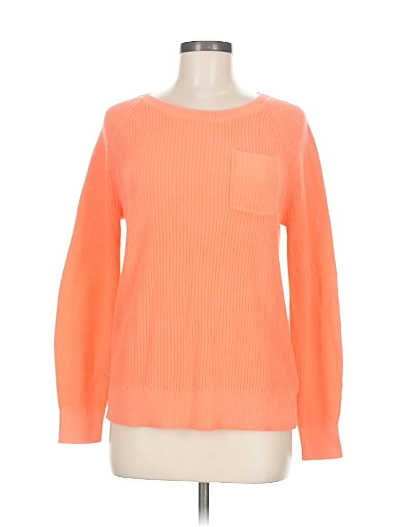 Pre-owned Talbots Pullover Sweater In Orange