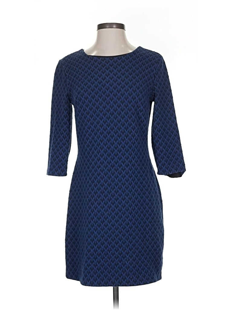 Pre-owned Banana Republic Factory Store Casual Dress In Blue