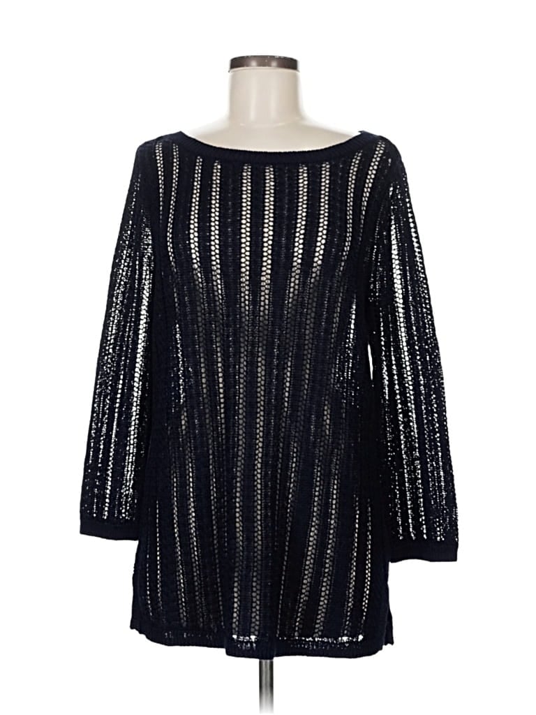 Talbots Pullover Sweater In Black