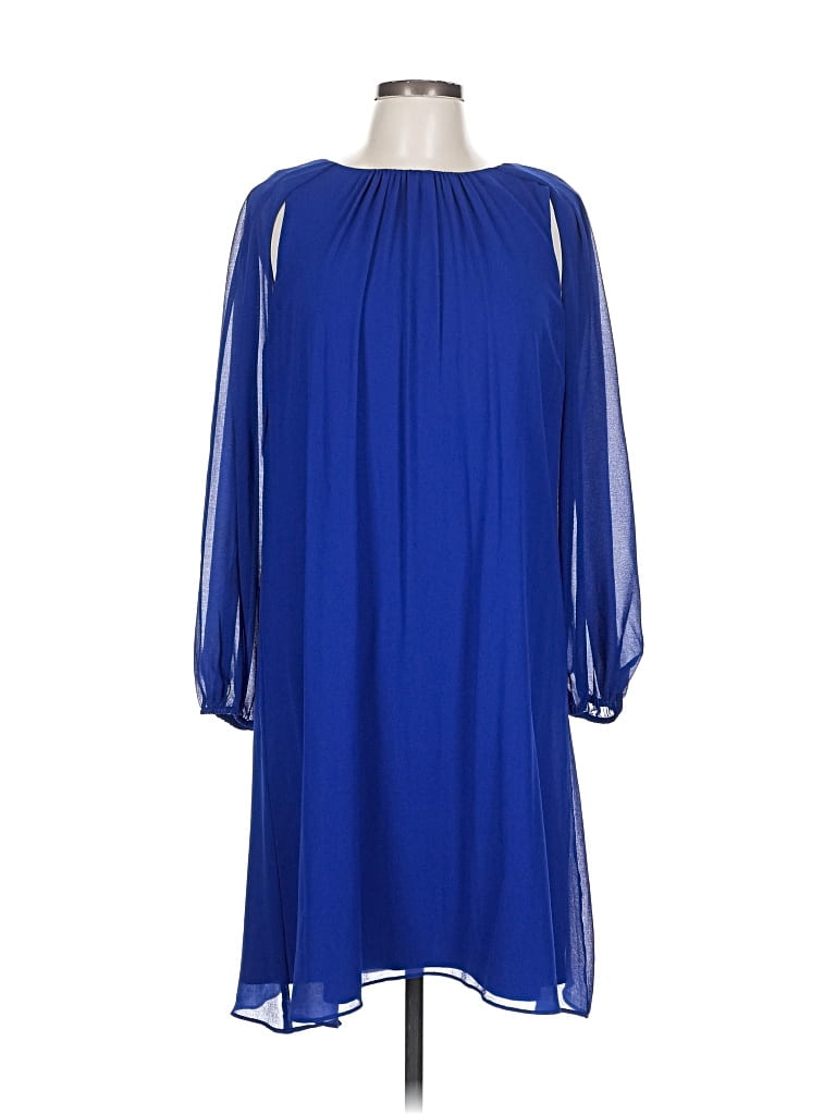 Pre-owned Dkny Cocktail Dress In Blue