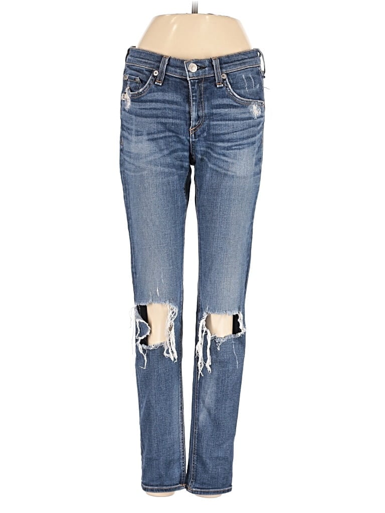 Pre-owned Rag & Bone Jeans In Blue