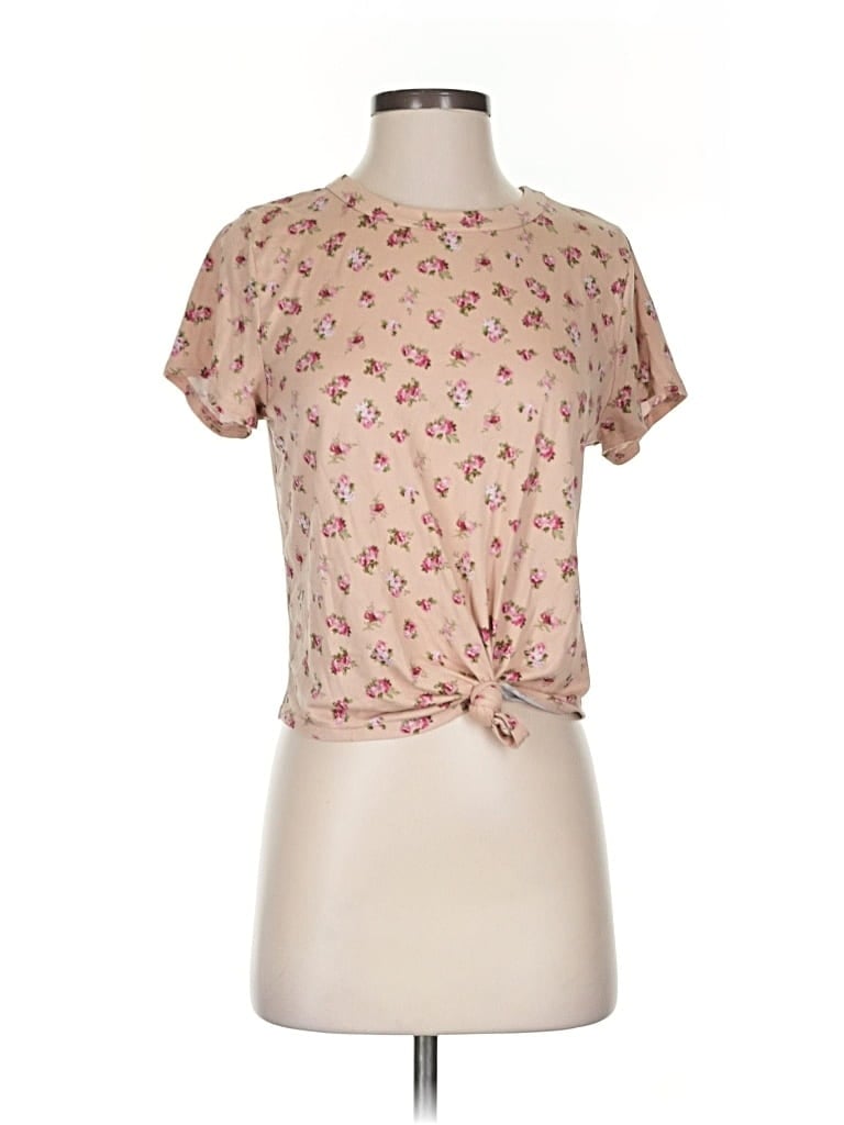Pre-owned Gaze Short Sleeve T-shirt In Brown