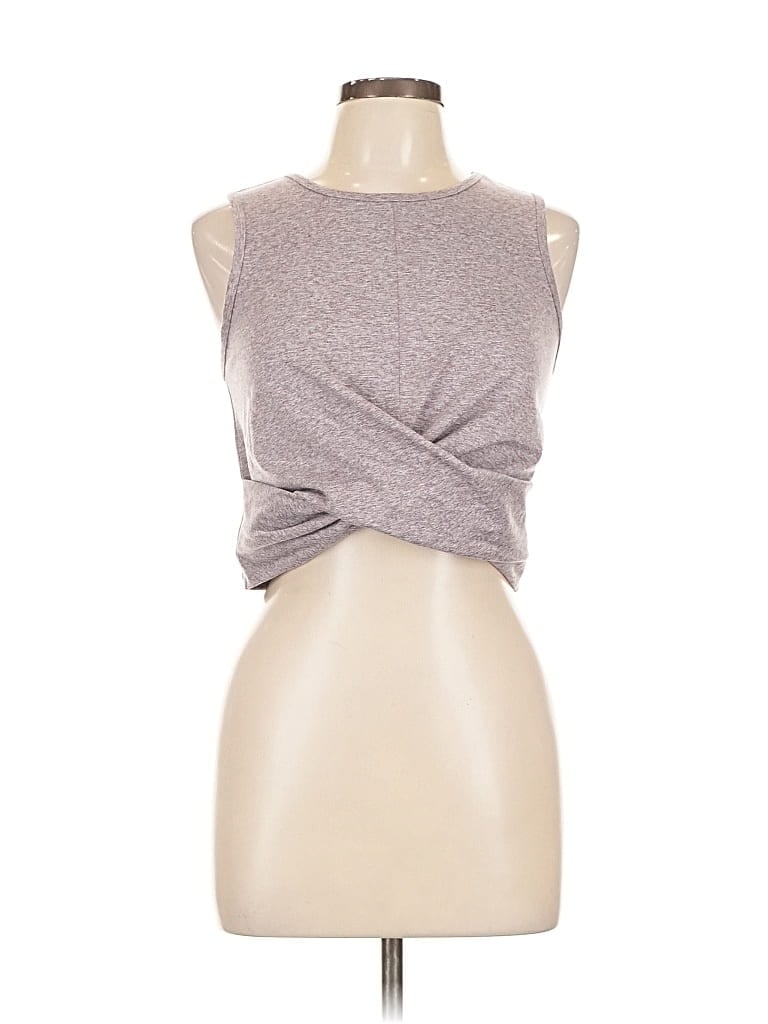 ZOBHA Pre-owned Sleeveless T-shirt In Gray
