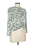 90 Degree by Reflex Camo Green 3/4 Sleeve Top Size L - photo 5