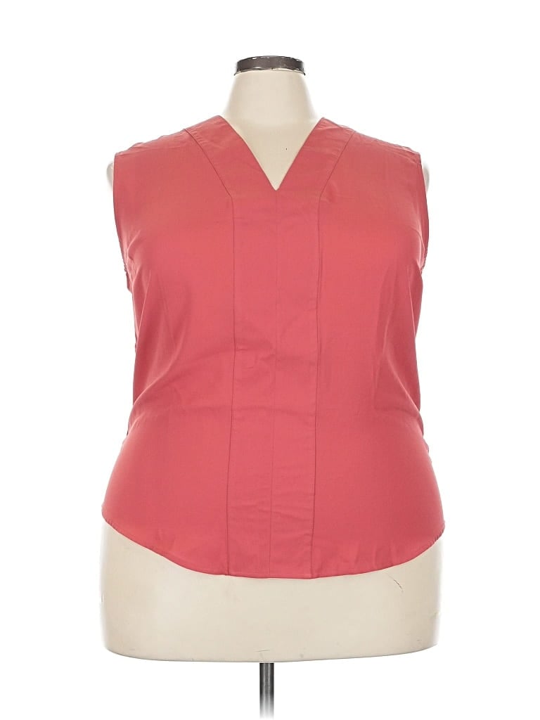 Click to view more detailed imagery on our partner's website Pre-owned New York And Company Sleeveless Blouse In Pink
