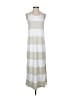 Splendid Stripes Ivory Casual Dress Size XS - photo 1