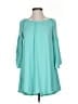 MULTIPLES Teal 3/4 Sleeve Blouse Size S - photo 1